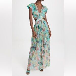 Ramy Brook Genesis Multicolor Floral Maxi Dress